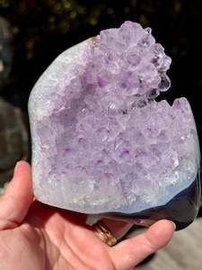 Amethyst and Agate Cluster