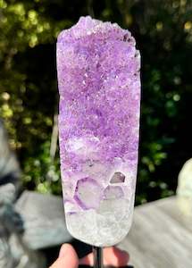 Amethyst Cluster On a stand