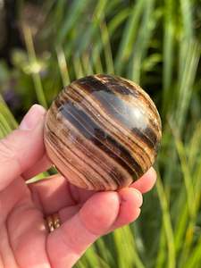 Calcite 1: Chocolate Calcite Sphere