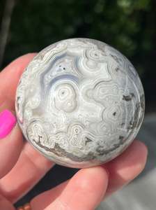 Spheres: Crazy Lace Agate Sphere, Mexican