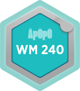 Products: WM 240 - Inspection and Performance - Āpōpō
