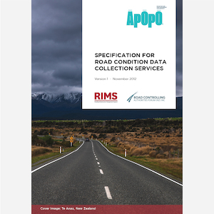 Products: Specification for Road Condition Data Collection Services - Āpōpō