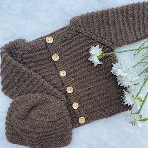 "Danny" baby cardigan