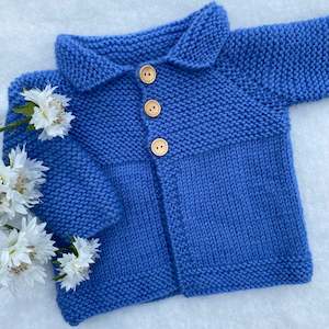 Cardigans: "Willow" merino baby jacket
