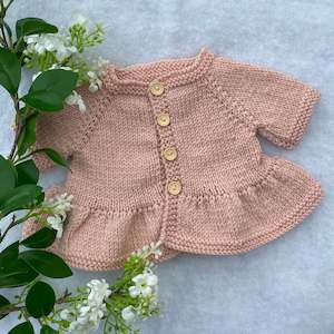Baby Clothes 0 6 Months: "Eliza" merino baby jacket