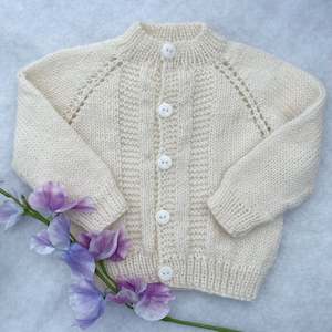 All: "Autumn" baby cardigan