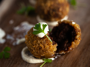“Adobo” Lamb Croquettas
