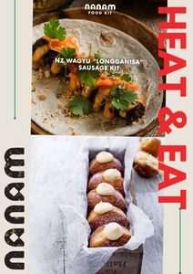 Beef Wagyu Sausage “Longganisa” and Spanish Leche Custard Donuts Package