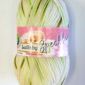 Wool: Lullaby Speckles - 4ply 100% Merino 50gm
