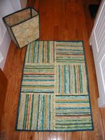 Specials: Clearance - Bali Bath - Rug and Wastebasket Pattern