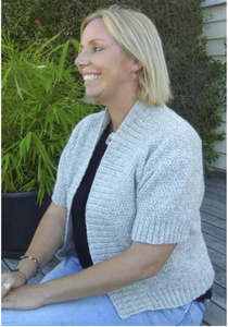 Patterns: Short Sleeved Open Jacket - DK