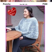 Fab Fur - Poncho - size S/M, L/XL
