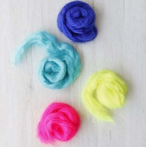 Dhg Fibres Yarns Felts Pre Felts Fabrics: DHG - Firestar Nylon Tops100gm