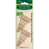 Clover Bamboo Marking Pins for Knitting