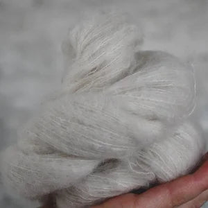Undyed Yarn: Undyed Yarn - Suri Silk Cloud Lace - 50gm