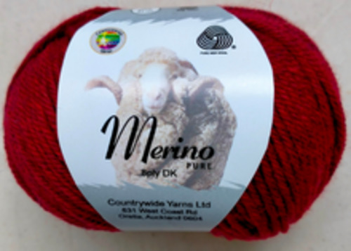 Wool: Clearance - Merino Pure 8 Ply - 100% Merino - 100m per 50gm