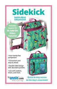 Patterns: Sidekick Saddlebag Organiser - Patterns by Annie