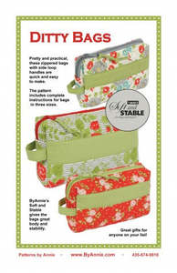 Patterns: Ditty  Bags - Patterns by Annie