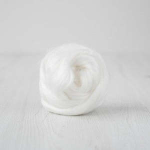 DHG - Mohair Tops 100gm - Naturel White