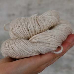 Undyed Yarn - Non SW Angel Aran -Alpaca, Silk, Cashmere - 100gm