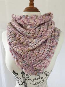 Naness Handmade Originals: Hand Knitted, Hand Dyed Cowl- Be Endless- 80% Merino/20% Nylon