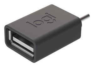 Products: NanoByte Solutions (NZ) Logitech 956-000029 cable gender changer USB C USB A Black