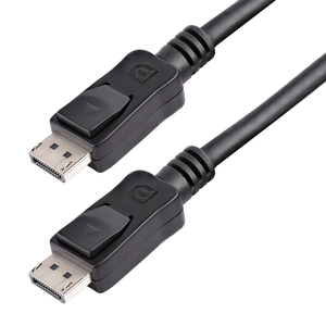 Products: NanoByte Solutions (NZ) StarTech.com 6ft (2m) DisplayPort 1.2 Cable - 4K x 2K Ultra HD VESA Certified DisplayPort Cable - DP to DP Cable for Monitor - DP Video/Display Cord - Latching DP Connectors