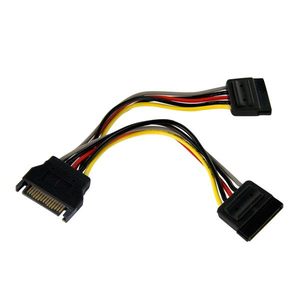 Products: NanoByte Solutions (NZ) StarTech.com 6in SATA Power Y Splitter Cable Adapter - M/F