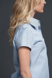 LUXORA  BLUE SHORT-SLEEVE SHIRT