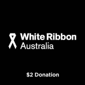 Inventory Item: $2 White Ribbon Donation 2024