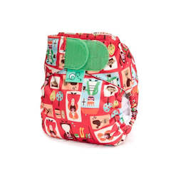 All In One Nappies: TotsBots Teenyfit Sixpence