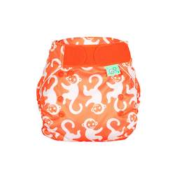 Two Part Nappies: TotsBots Bamboozle Wrap ChimPANTzee