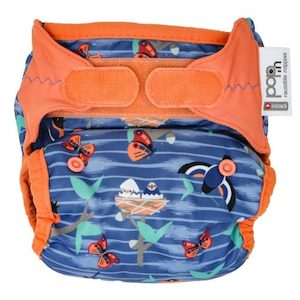 Snap In Nappies: Close Pop-In Bamboo- Velcro