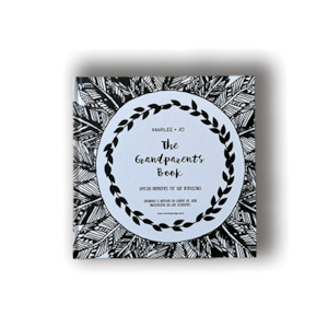 Keepsake Books: Marlee + Jo - The Grandparents Book - Monochrome
