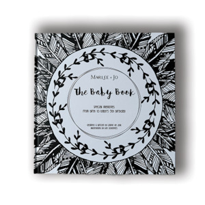 Keepsake Books: Marlee + Jo - The Baby Book - Monochrome