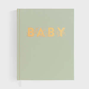Fox & Fallow - Baby Book - Pistachio
