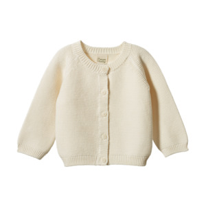 Jumpers Cardigans: Nature Baby - Pepi Cardigan - Natural