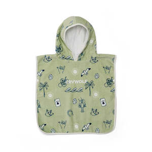 Crywolf - Baby Hooded Towel - Lucky Days