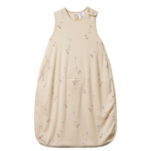 Nature Baby - Organic Cotton + Merino Sleeping Bag 3-24M - Goose Lullaby