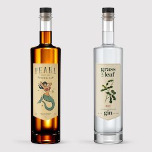 Gin: Pearl and Grass & Leaf Twin Pack
