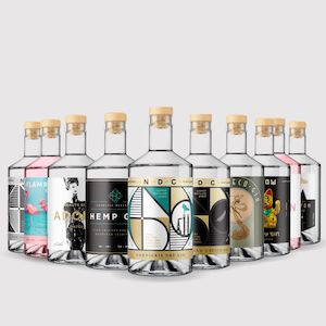 Gifts: Tasting Pack of TEN Gin & Vodka 200ml | LIMITED RELEASE | 2000ml TOTAL
