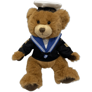 Products: Teddy bear in blue sailor navy uniform