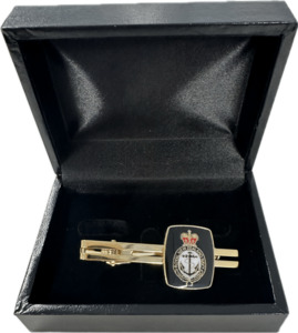 RNZN Crest Tie Bar