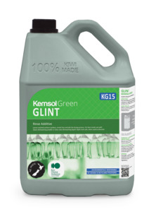 Green Cleaning: Kemsol Green Glint Rinse Aid
