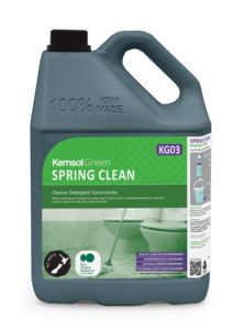 Green Cleaning: Kemsol GREEN SPRING CLEAN Cleaner Detergent Concentrate