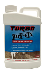 Outdoors: Rot-Fix Wood Hardener by Turbo