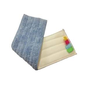 Mops: Microfibre Flat Mop Pads Wet Use - Select In Size