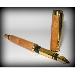 JR Gentlemans II Fountain Pen Kit - Gold