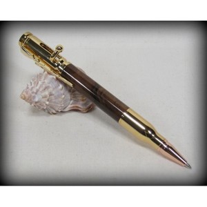 Bullet Pen Kits: Bolt Action Bullet Pen Kit - Gold
