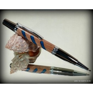 Sierra Pen Kits: Elegant Sierra Kit - Chrome and Gun-metal Grey